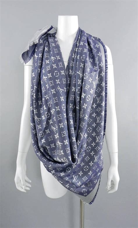 lv scarf uk|louis vuitton denim scarf.